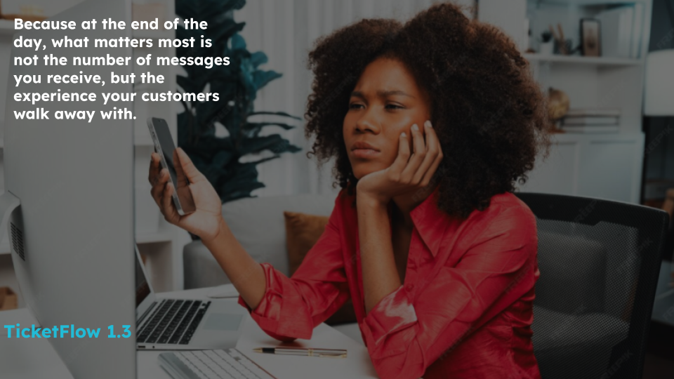 TicketFlow dashboard